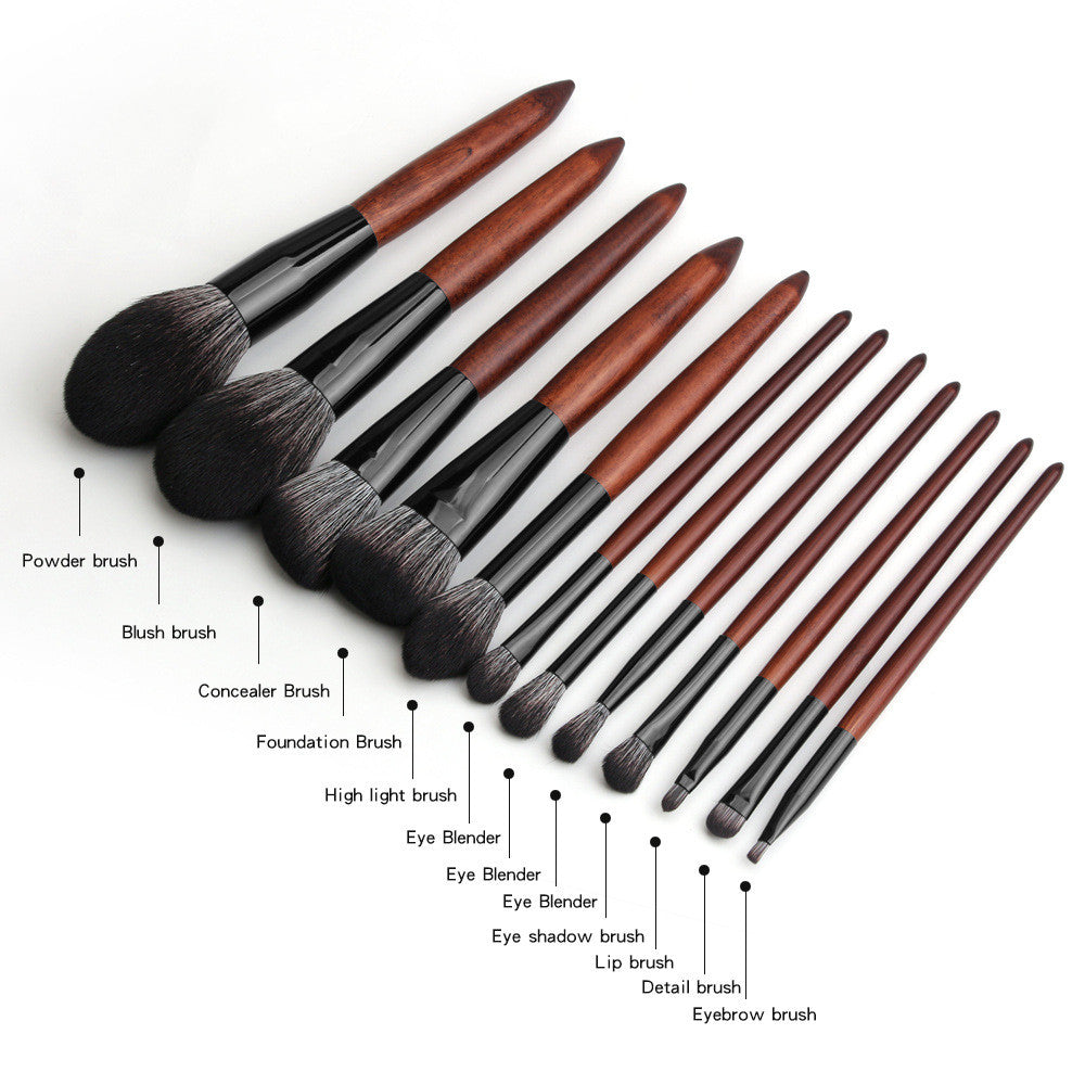 MAANGE 12-teiliges Make-up-Pinsel-Set für ein vollständiges Make-up - LIVILIFE